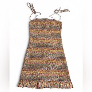Falling Love Multicolor Floral Print Dress